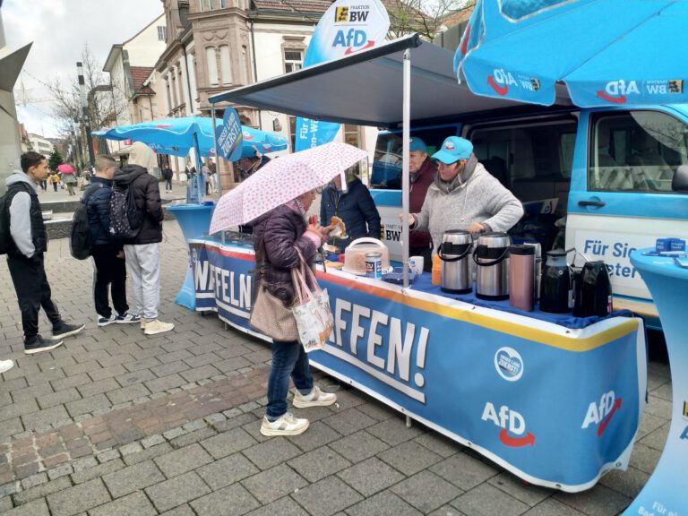 AfD Platziert Sich Mit Waffeln Statt Waffen Bernhard Eisenhut